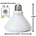 PAR30 13W 3K Warm White LED Light Bulb