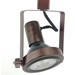 PAR30 Gimbal Ring Track Lighting Fixture 50160 Rust Side View