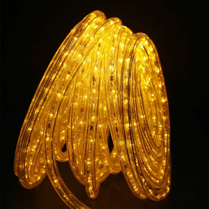 Yellow Rope Lights LED 50'