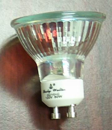 BO-77 GU10,light bulbs,Halogen,Twist and Turn base, Bulbs