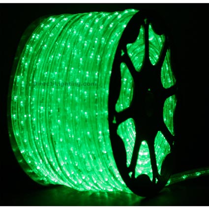 Green Rope Lights LED 148'