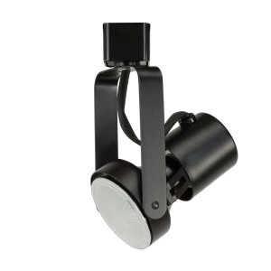 PAR20 LED Front Loading Gimbal Ring Track Lighting Fixture 50044LED-BK