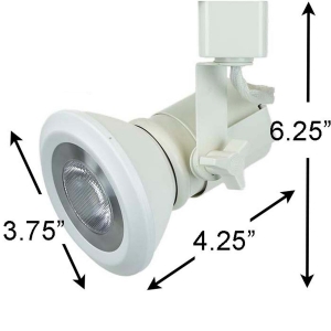 PAR30 13W 4000K Cool White Track Lighting Fixture 50047-L30-4K-WH