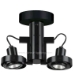 Line Voltage Track Lighting Black