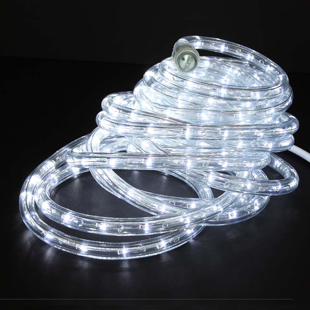 Cool White LED Rope Lights 24FT RLWL-24-CW - Direct-Lighting.com