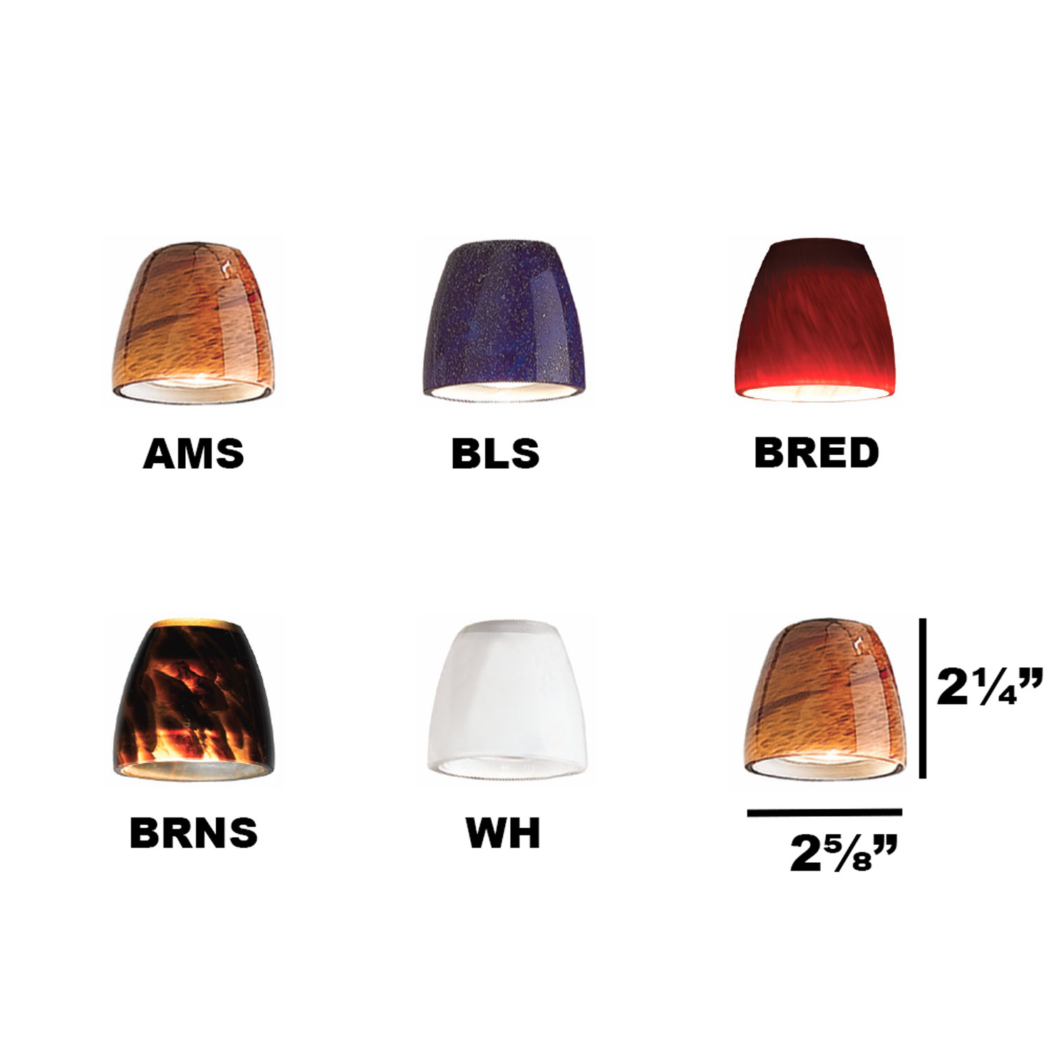 Replacement Shade For D268 and 50071 Series Fixtures