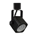 GU10 LED Track Lighting Fixture 50155 in Black Side View