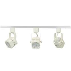 LED Track Lighting Fixture 50155LED-WH-6K
