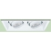 Halogen Multiple Spot 2-Light Recessed Light ( Trim & Housing ) CL-HA1275 - CL-HA1275