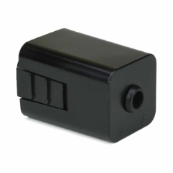 J System 120V Line Voltage Track Pendant Adapter 50123 - Black