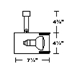 Juno Trac-Master Flat Back Cylinder BR30/PAR30L T315 Specification