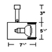 Juno Trac-Master Flat Back Cylinder BR40/PAR38 T317 Specification