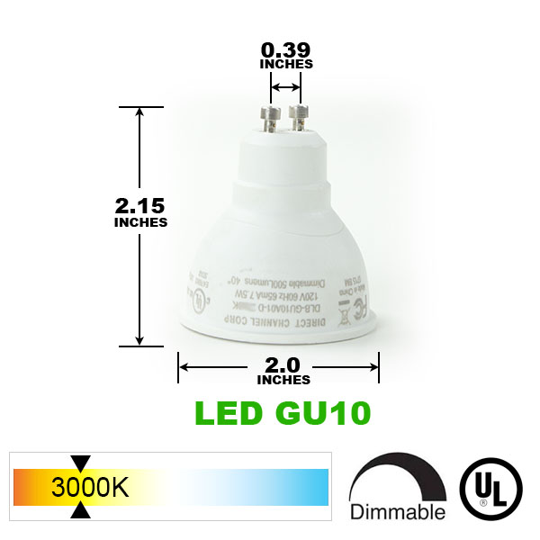 Ciro er nok landdistrikterne Buy LED Light Bulbs GU10 Energy Star Certified. In Stock & Fast Ship. No  Tax Except in CA. (888)628-8166