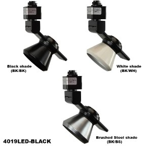 LED Track Lighting Fixture 4019LED-BK  Dimmable Led Track Lighting, LED Track Lighting, LED Track Fixtures, LED Track Lights, Energy Saving, 4019LED
