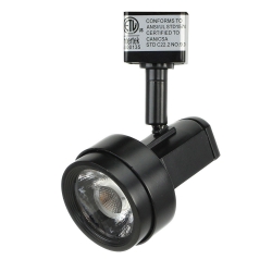 LED Track Lighting Fixture 60090-18W Black Side View