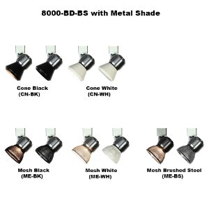 LED Track Lighting Fixture 8000-BD-BS-METAL Dimmable Led Track Lighting, LED Track Lighting, LED Track Fixtures, LED Track Lights, Energy Saving, H-8000-BD-BS-METAL