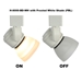 LED Track Lighting Fixture 8000-BD-WH-ACRYLIC - 8000-BD-WH-ACRYLIC-HT-WH/SH-CLB