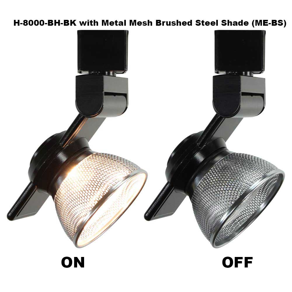 Shop LED Track Lighting H or J Typed ETL Listed 8000-BH-BK Direct ...