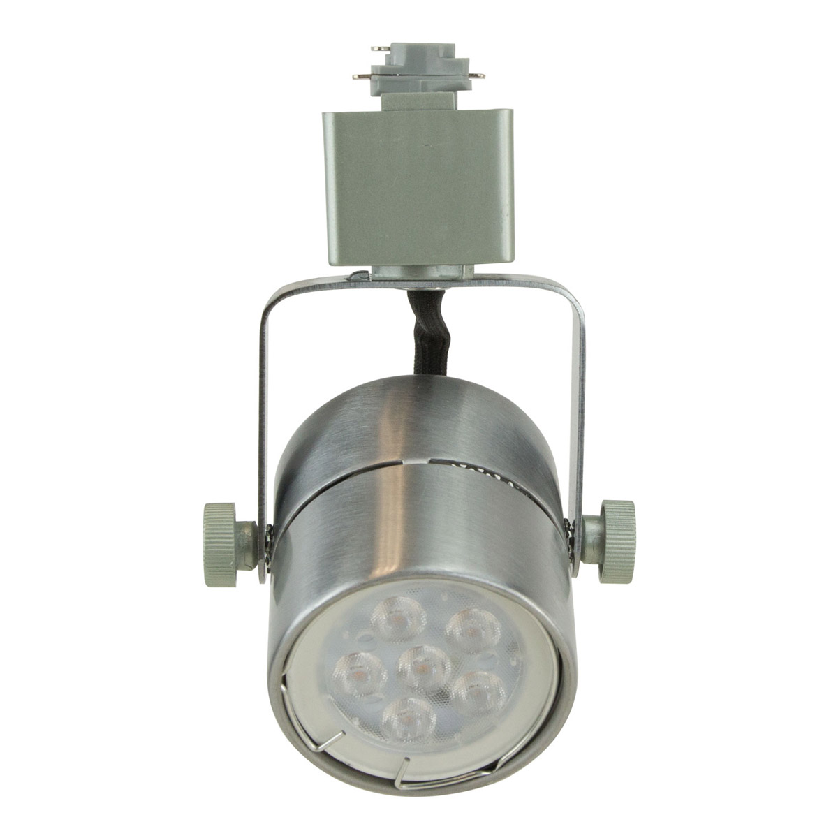 Silver Cylindrical Outdoor Fixed Wall Down Light 240V 50W GU10 Halogen 