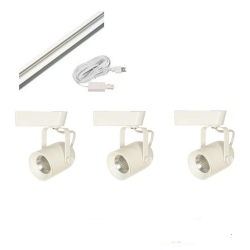 LED Track Lighting Kit HT-60088-3KIT-WH White  Dimmable LED Track Lighting, Track Lighting Kits, Track Lighting Systems, LED Track Lighting Kits, LED Track Lights, LED Track, LED Track Light, LED Luminaries, LED Spot Light, LED Track Head,HT-60088-LED-KIT