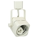 GU10 50W 120V Track Lighting Fixture 50155-WH White Socket View