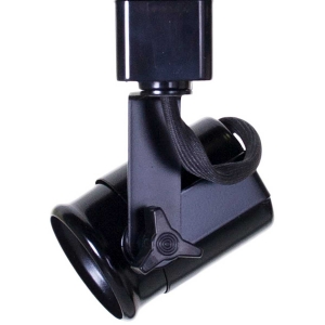 Universal PAR Line Voltage Track Lighting Fixture 50162-BK 