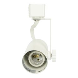 Line Voltage Track Lighting Fixture HTW-9007 Line Voltage Track Lighting, Track Fixtures, Track Head, Track Lights,  Rear Loading, Gimbal Ring, Open Back, Retail Store Lighting, Ceiling Lighting, General Lighting, Kitchen Lighting, Halogen, 120W, PAR20, PAR30, PAR38, 120V, 50007,50158,9007