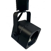 Line Voltage Track Lighting Fixture HTW-9155 Line Voltage Track Lighting, Track Fixtures, Track Head, Track Lights,Cube, Mini Track Lighting, Retail Store Lighting, Ceiling Lighting, General Lighting, Kitchen Lighting, Halogen, 50W, MR16, 120V, 50155,9155