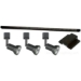 Line Voltage Track Lighting Dark Bronze