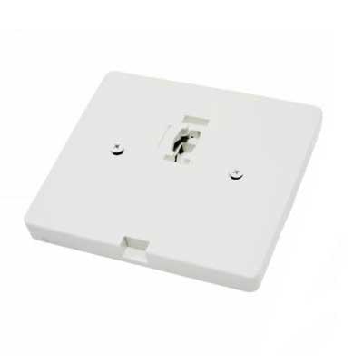 H System Single Circuit Low Voltage Square Monopoint Plate 50105 Adapter 