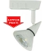 Low Voltage Track Lighting White w/ Metal Mesh Cone Shade