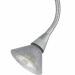 24” Gooseneck Display Track Lighting 50022 Brushed Steel