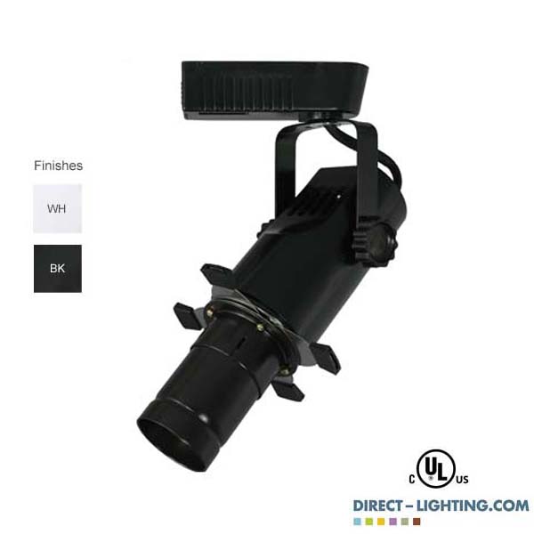 Low Voltage Projection Cylinder Track Lighting Fixture 50030
