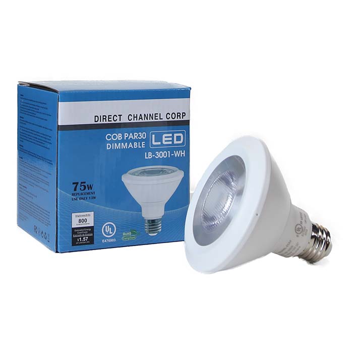 Kammer Preference chance Buy PAR30 LED Light Bulb 13W 3000K. In Stock & Fast Ship -  Direct-Lighting.com