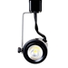 LED PAR20 Rear Loading Gimbal Ring Track Lighting Fixture Front View 50004-L20-4K-BK