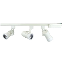 Compact PAR20 LED Track Lighting Kit 50047-3L20-3K-WH 