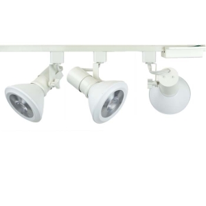 PAR38 LED 18W 3K Warm White Track Lighting Kit 50047-L38-3K-WH
