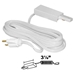 Juno Trac-Master 15ft Matching Color 3-wire Grounded Cord and Plug. No switch. Not UL Listed. T122 White