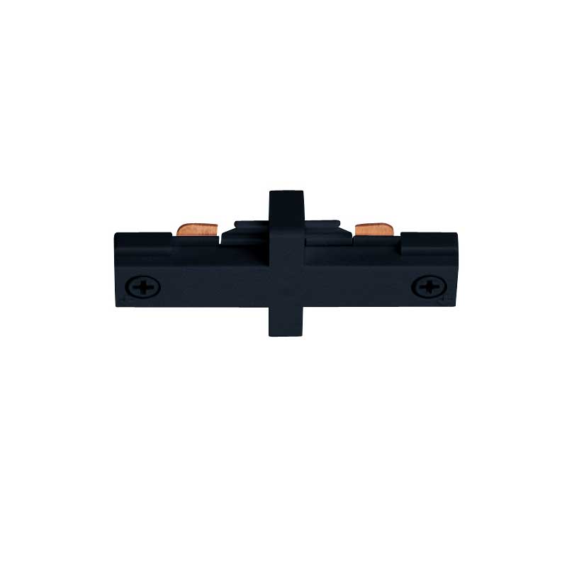 Juno Trac-Master Mini Straight Connector, 1-Circuit, Black T23