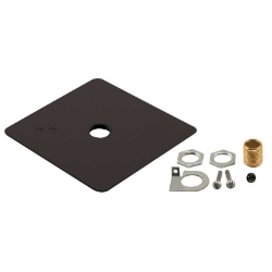 Juno Trac-Master Outlet Box Cover T27 Black