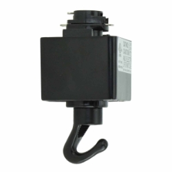 H System Track Lighting Pendant Hook 50087 Black