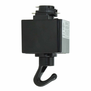H System Track Lighting Pendant Hook 50087 Black