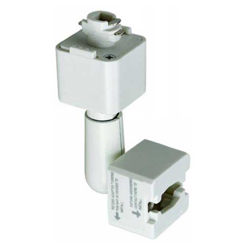  Track Lighting Slope Ceiling Adapter White