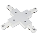 H System Single Circuit Track Lighting X Connector 50094 White