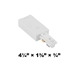 WAC Lighting H Series Single Circuit Live End Connector HLE