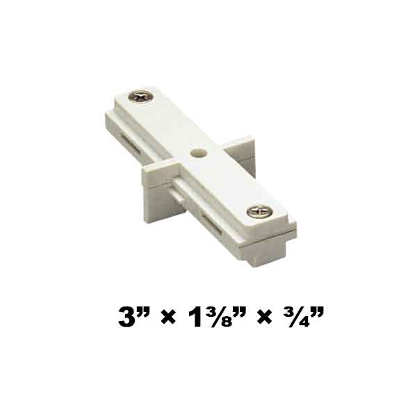 WAC Lighting H Series Single Circuit I Dead End Straight Line Connector HI-DEC
