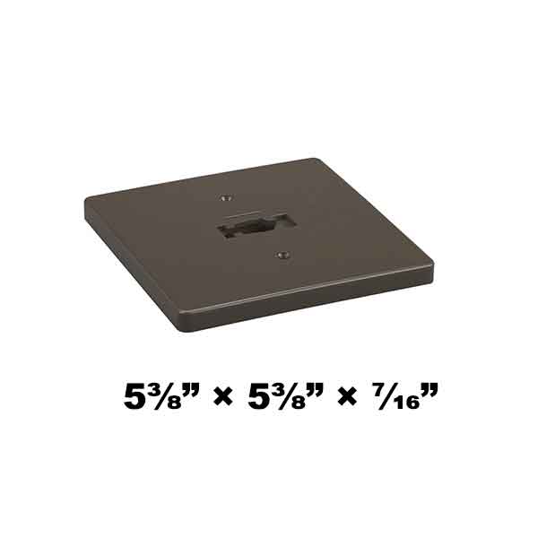 WAC Lighting H Series Single Circuit Monopoint Canopy Adapter HMP