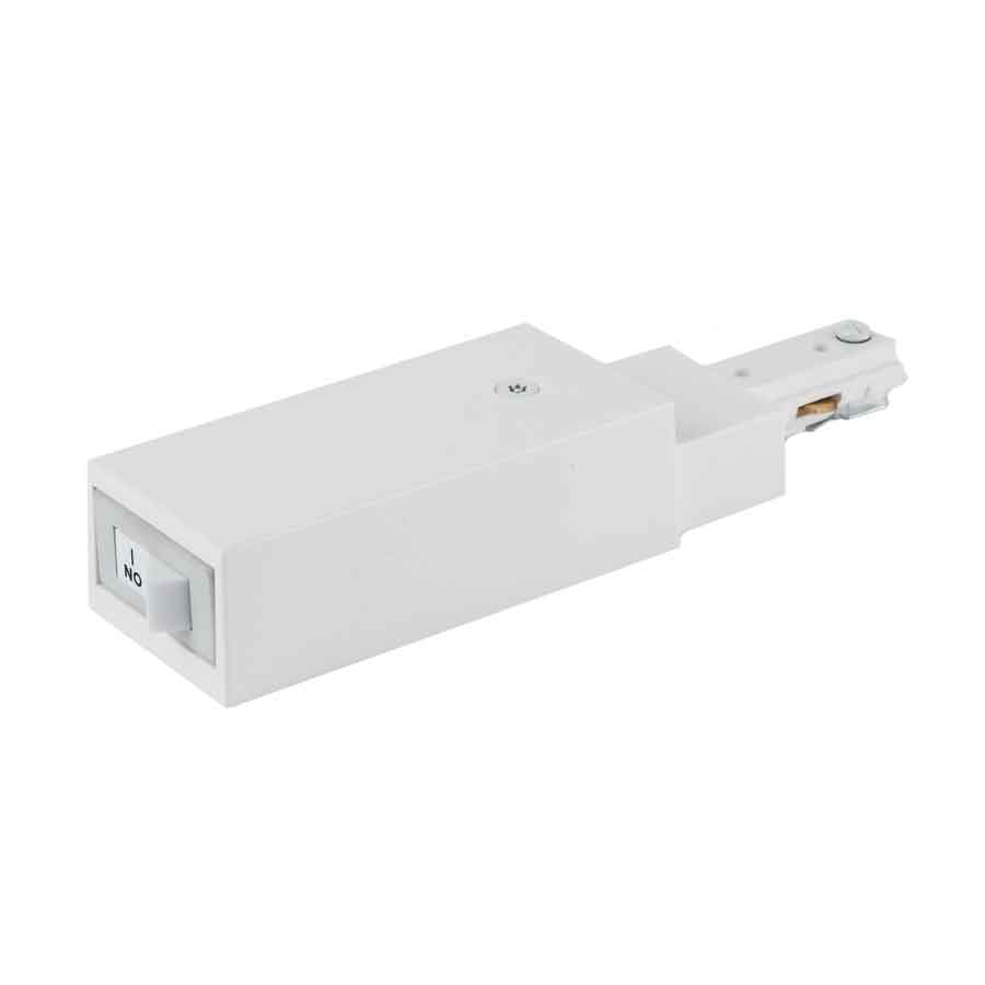 WAC Lighting 120V H Track Current Limiter Single Live End Slim THL-HLES ...